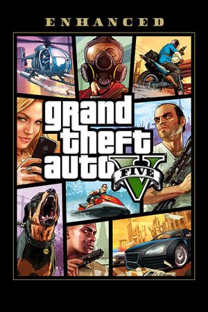 Grand Theft Auto V Enhanced cover art