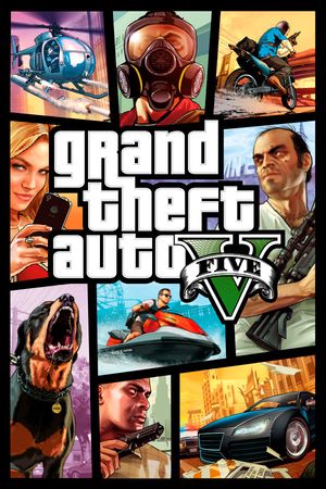 Grand Theft Auto V cover art